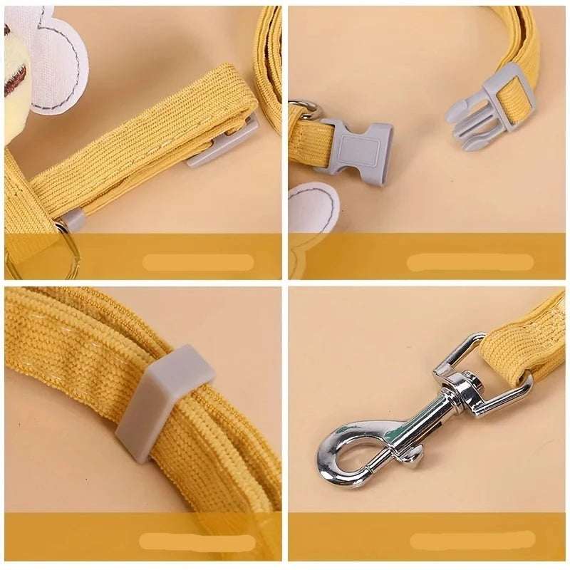 Cartoon Bee Collar Set for Cat - RavePets