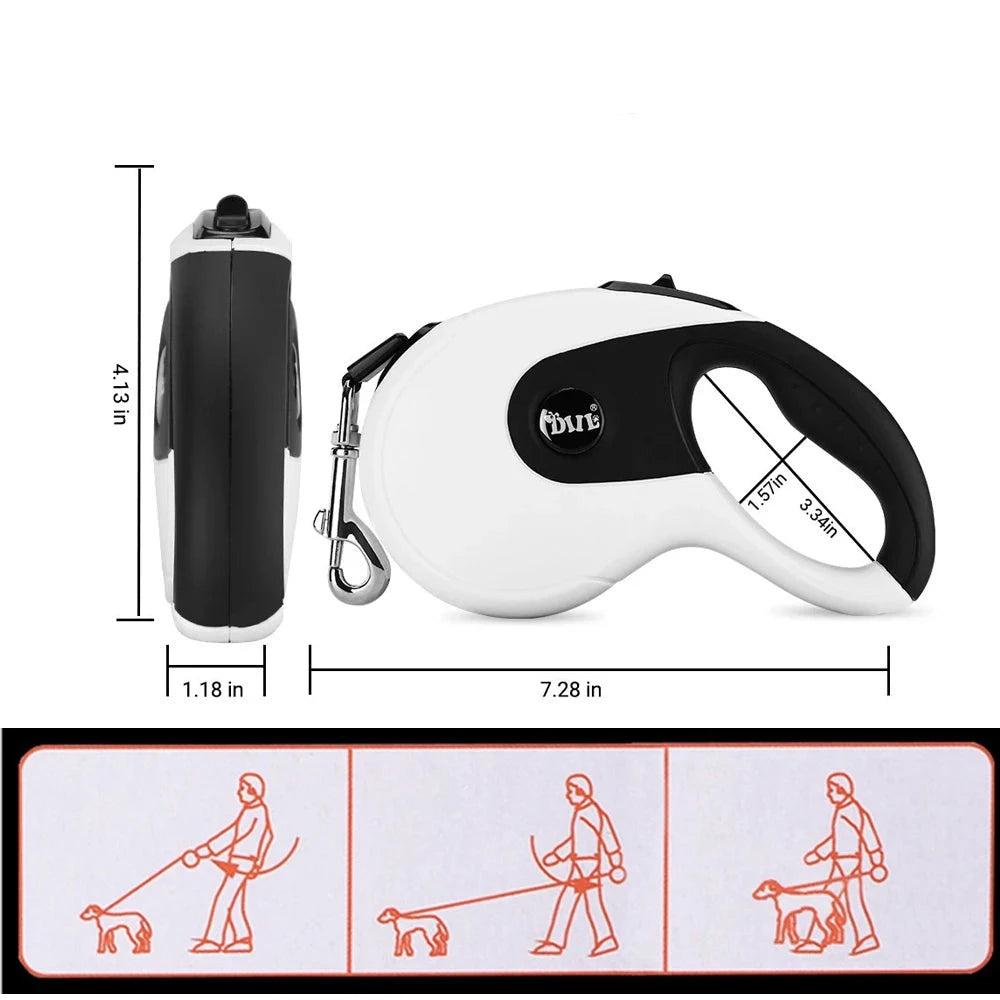 Retractable Dog Leash - RavePets