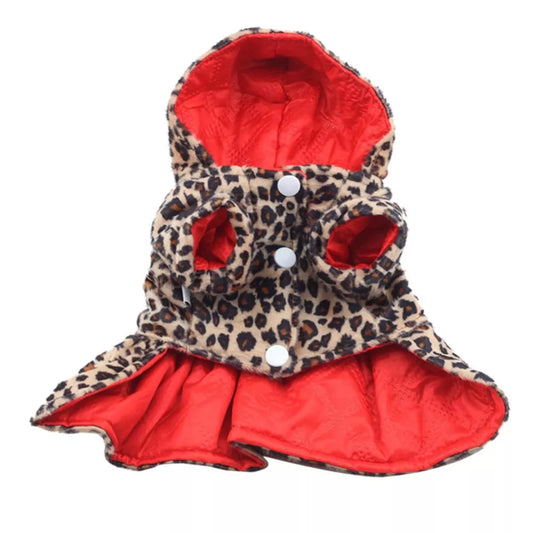 Leopard Winter Costume for Dog - RavePets