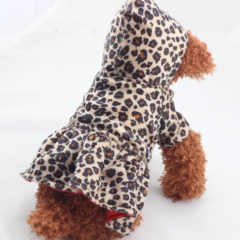 Leopard Winter Costume for Dog - RavePets