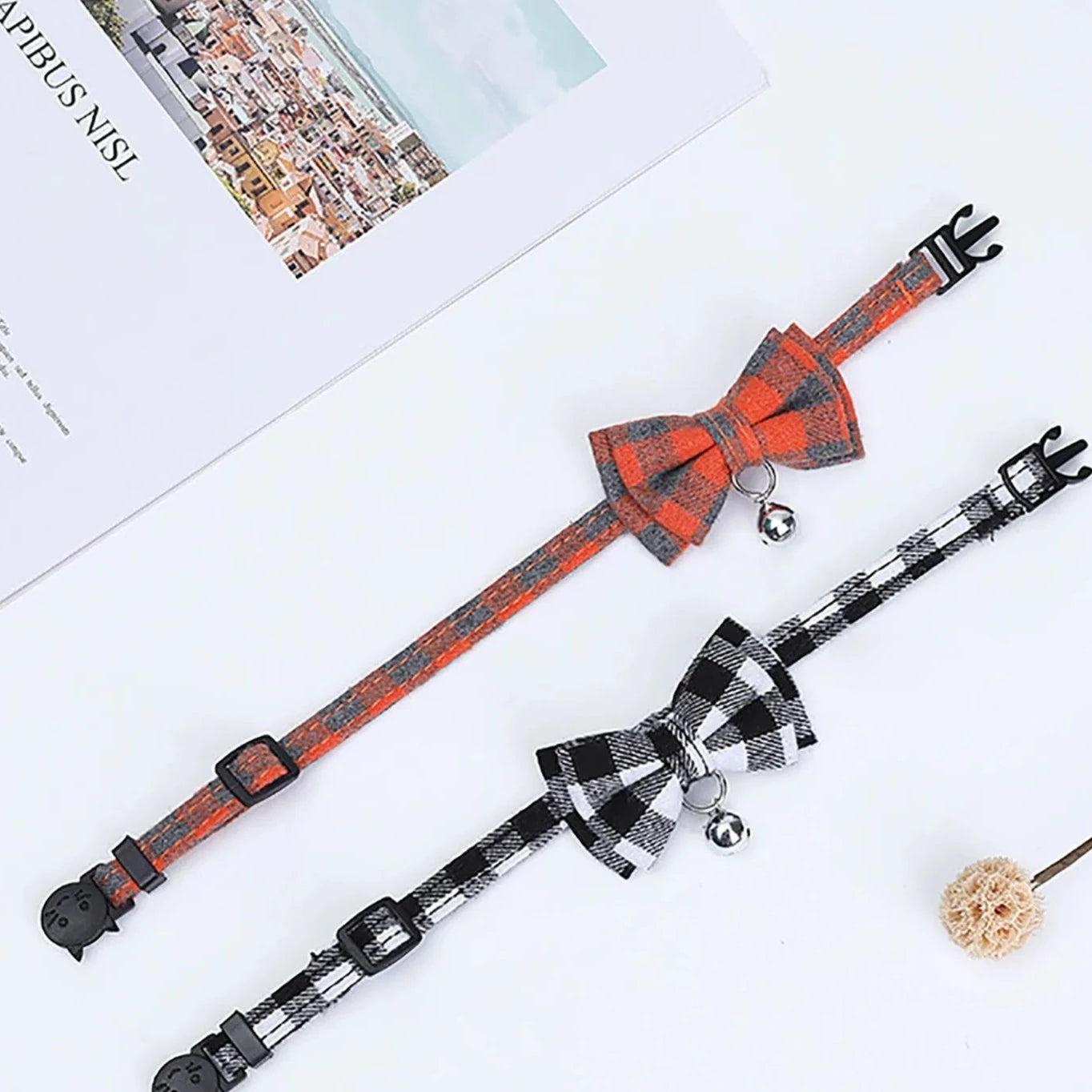 Dog Bow Tie With Bell - RavePets