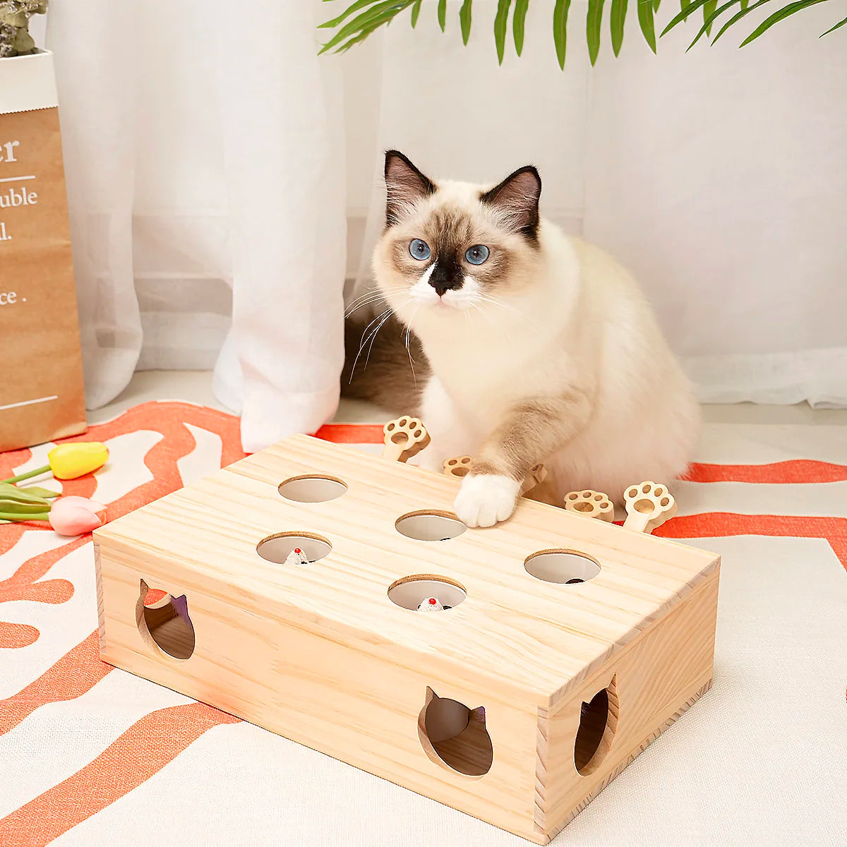 Whack-a-mole Toy For Cat - RavePets