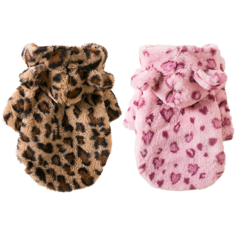 Hooded Dog Coat - RavePets