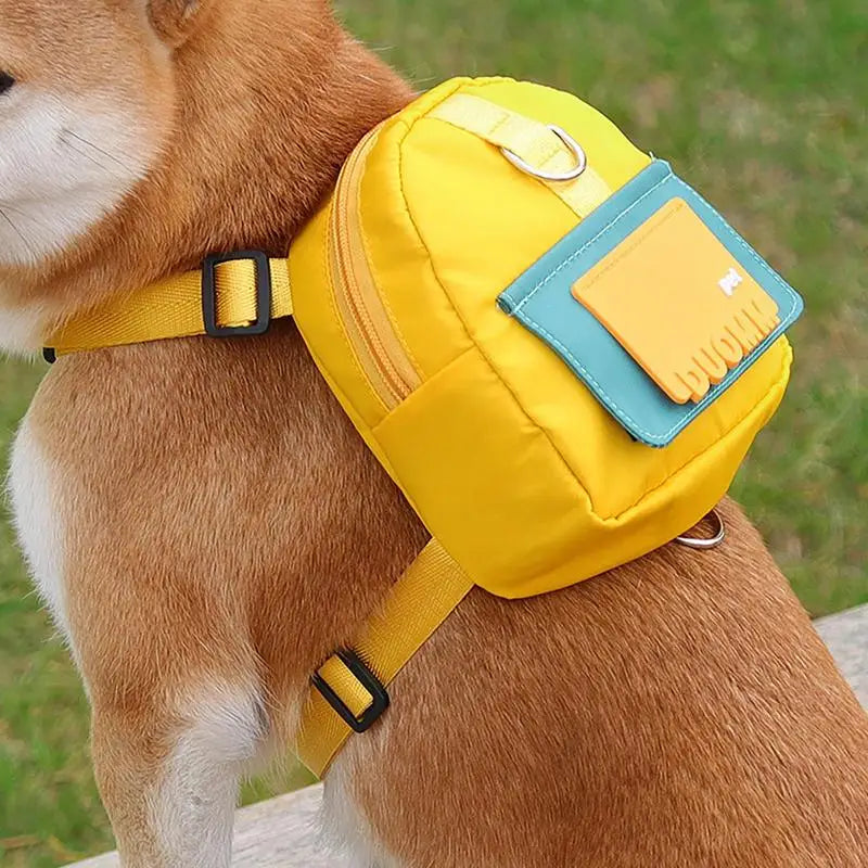 Dog Harness With Backpack - RavePets