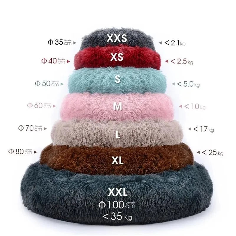 Long Plush Dog Bed - RavePets