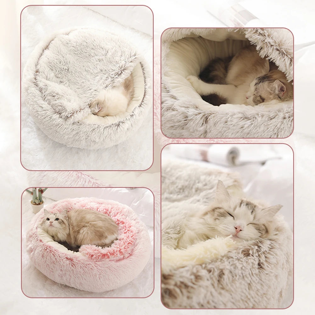 Semi Enclosed Cat Bed - RavePets