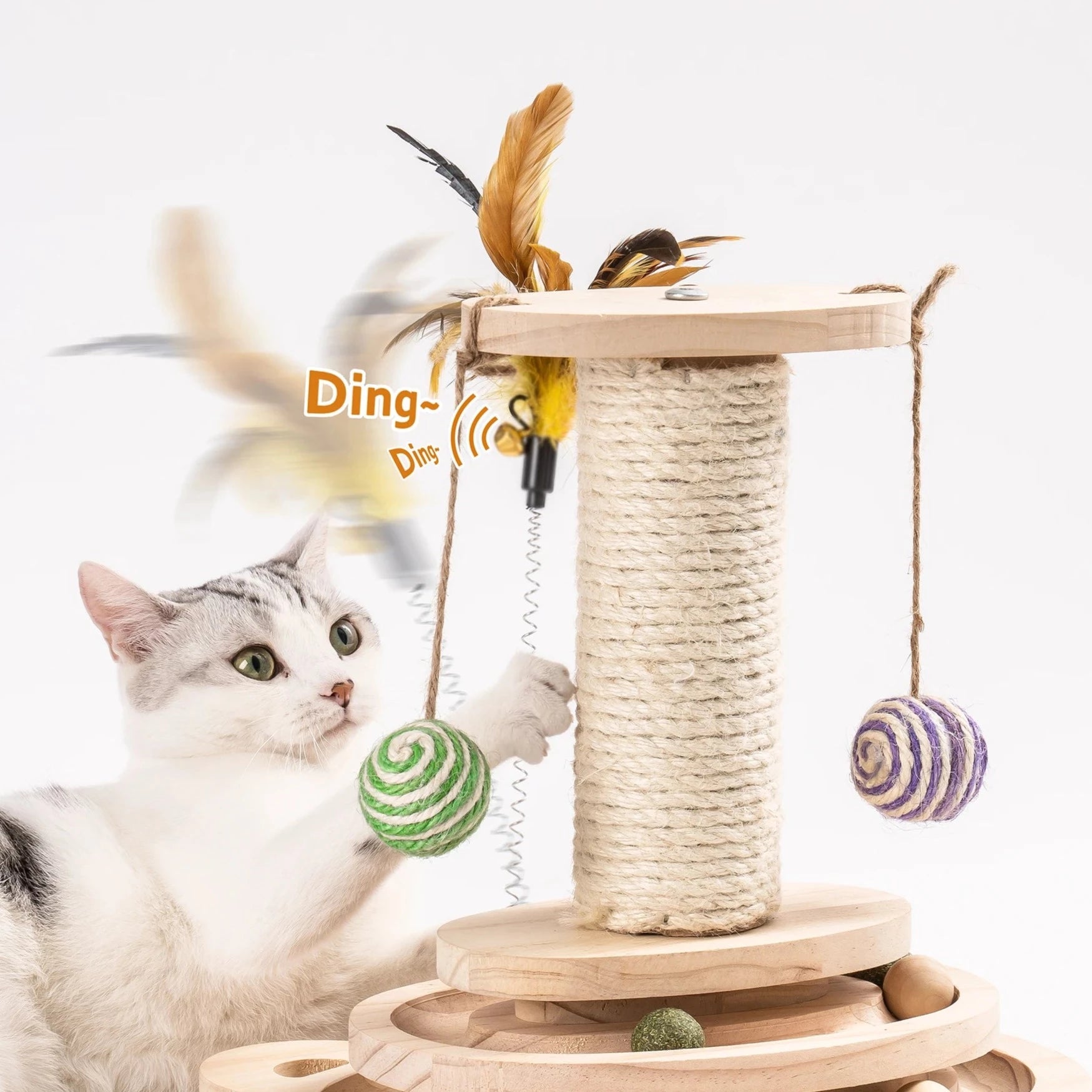 Cat Scratcher Pole - RavePets