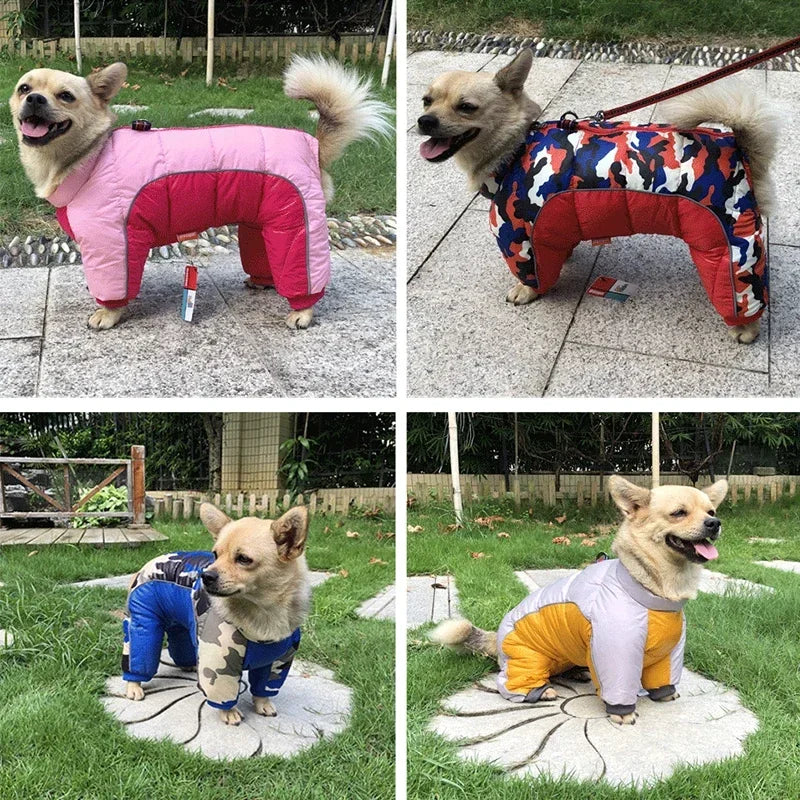 Thicken Dog Cotton Coat - RavePets