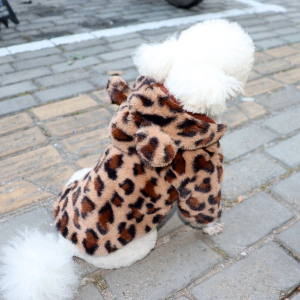 Hooded Dog Coat - RavePets