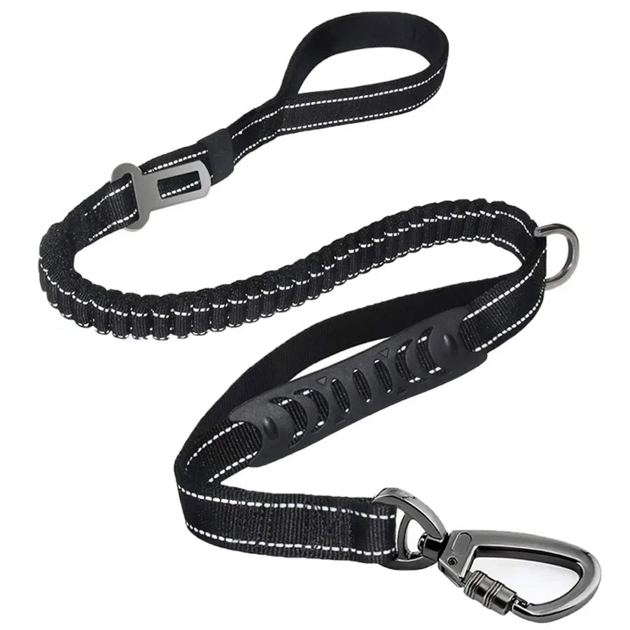 Double Handle Reflective Leash - RavePets