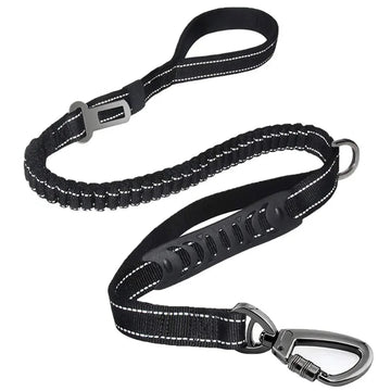 Double Handle Reflective Leash - RavePets