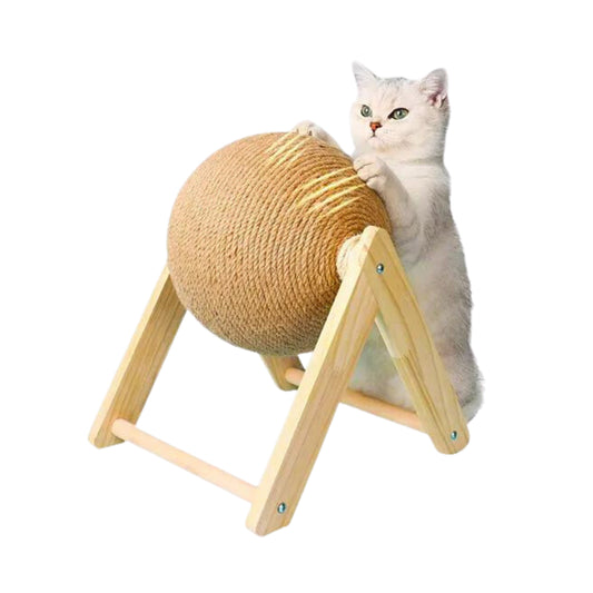 Wooden Cat Scratcher Toy - RavePets